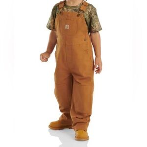 Carhartt Kids' Tan Overalls 24 months (24M)
